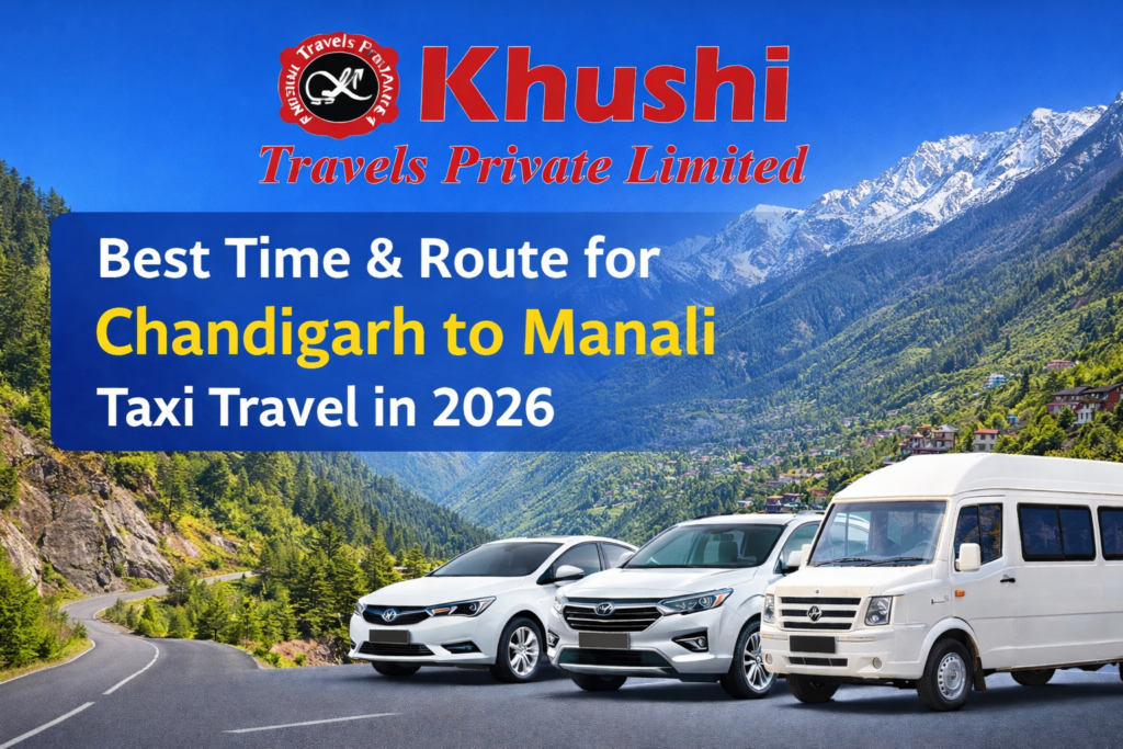 chandigarh to manali taxi one way